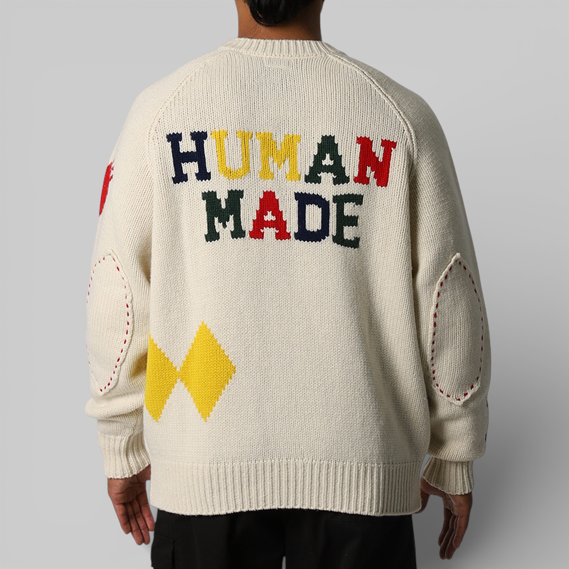 Lowgauge Knit Sweater - White – LOADED Lowgauge Knit Sweater - White – LOADED