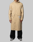 Packable Rain Coat - Beige