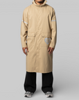 Packable Rain Coat - Beige