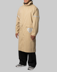 Packable Rain Coat - Beige