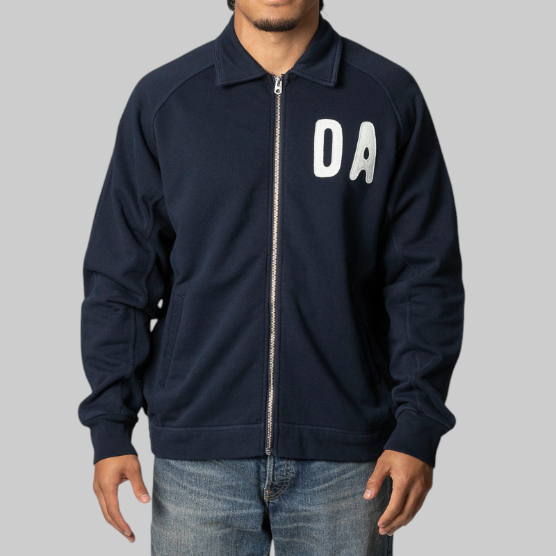 Zip-Up Sweatshirt - Navy