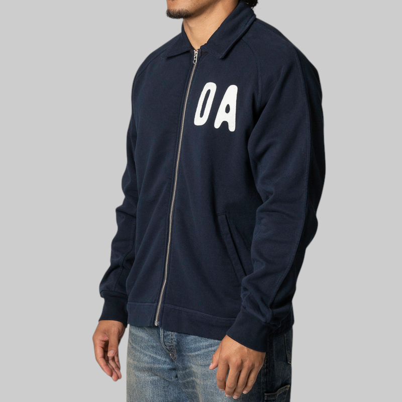 Zip-Up Sweatshirt - Navy