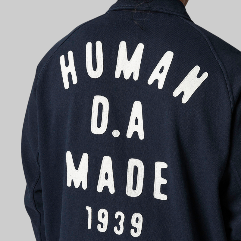 Zip-Up Sweatshirt - Navy