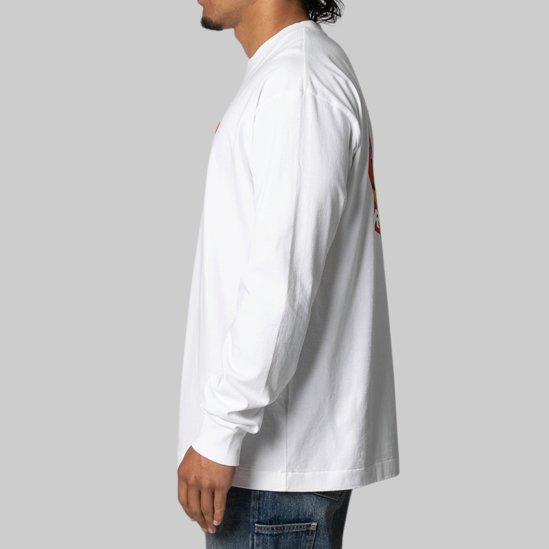 Graphic Long Sleeve - White