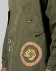 Reversible Hooded Coat - Olive Drab