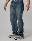 Straight Denim Pant - Indigo