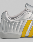 X Miaou Motorsport Women's Elite Mei - Silver Metallic/Yellow