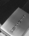 Clip Belt Chrome - Black