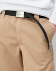 Clip Belt Chrome - Black