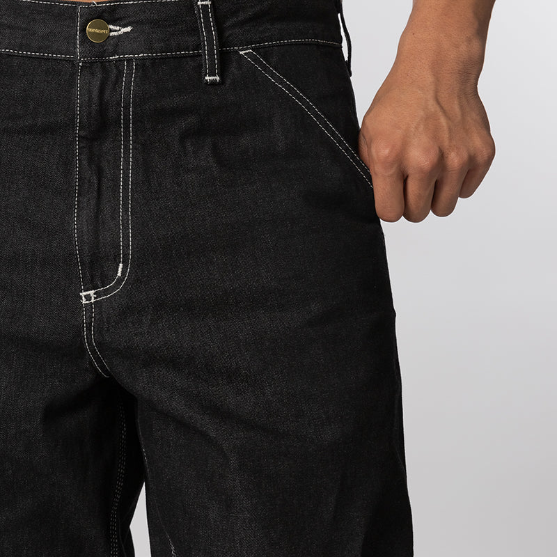 Simple Pant - Black One Wash