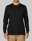 Base Long Sleeve - Black/White