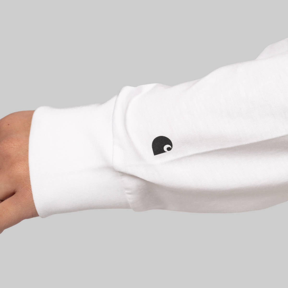 Base Long Sleeve - White/Black