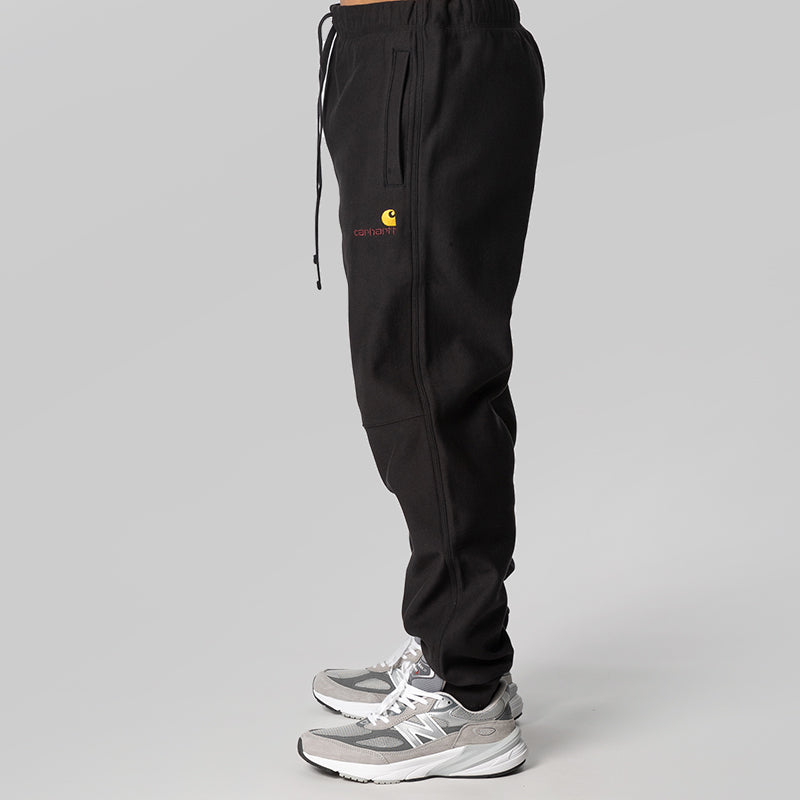 American Script Jogging Pant - Black