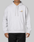 American Script Hoodie - Ash Heather