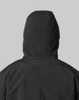 Windbreaker Jacket - Black/White