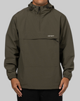 Windbreaker Jacket - Turtle/White