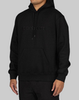 Logo Hooded Sweat - Black/Black