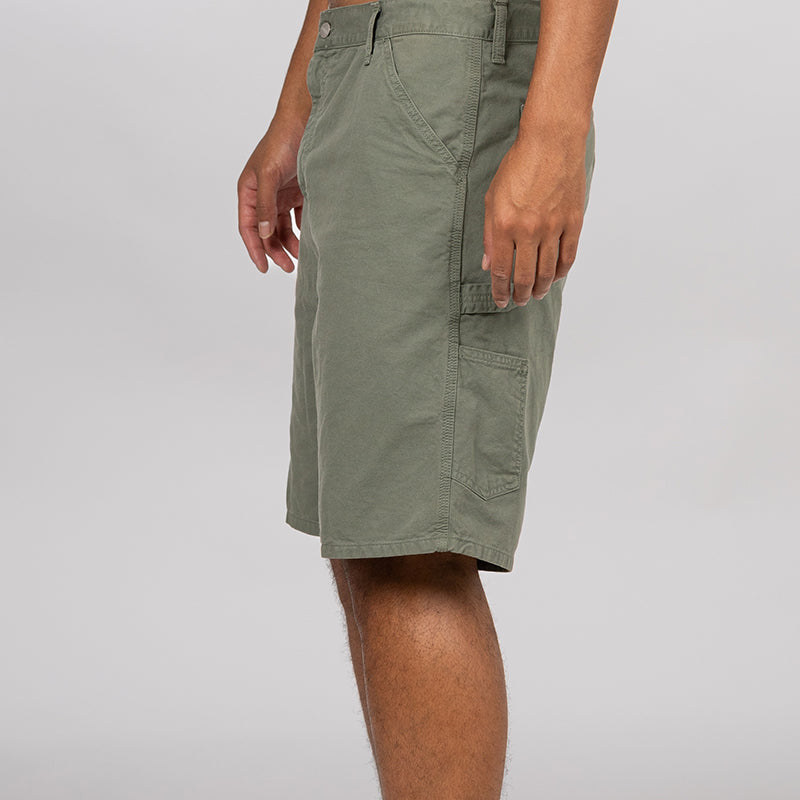 Single Knee Short - Park Garment Dyed