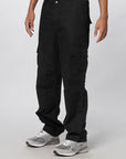 Regular Cargo Pant - Black Rinsed