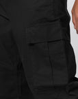 Regular Cargo Pant - Black Rinsed