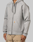 Car-Lux Hooded Jacket - Grey Heather/Grey