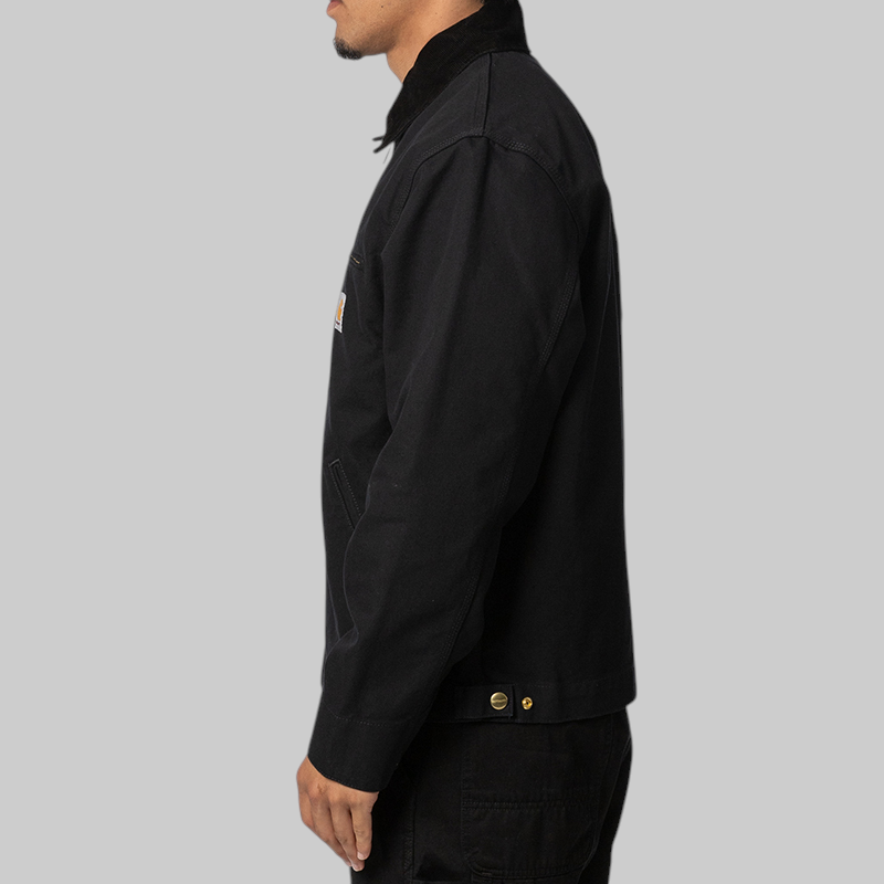 Detroit Jacket - Black/Black Rinsed