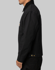 Detroit Jacket - Black/Black Rinsed