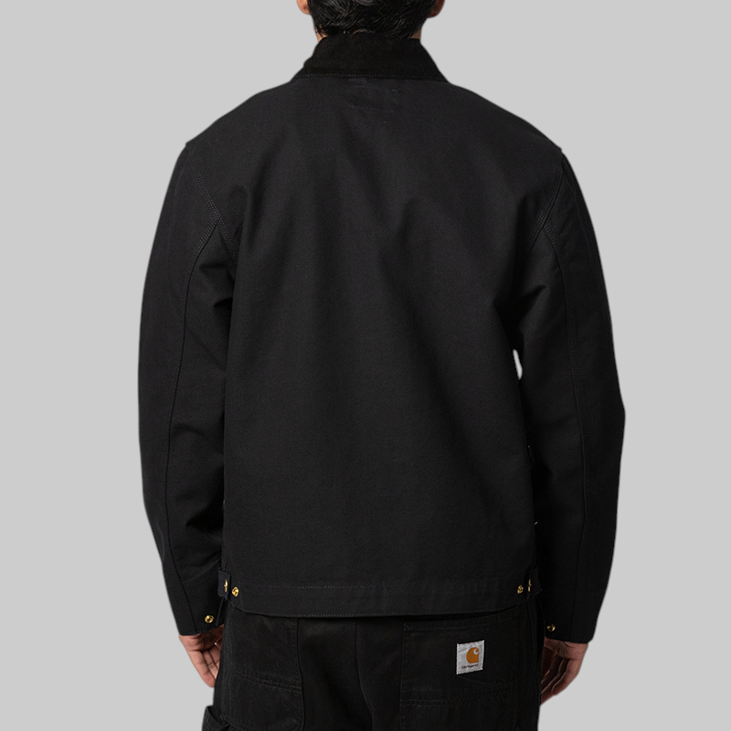 Detroit Jacket - Black/Black Rinsed