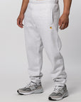 Chase Sweat Pant - Ash Heather/Gold