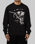 Pepe Be Nice Sweat - Black/White