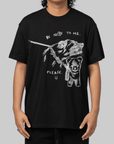 Pepe Be Nice T-Shirt - Black/White