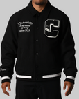 World Class Varsity Jacket - Black