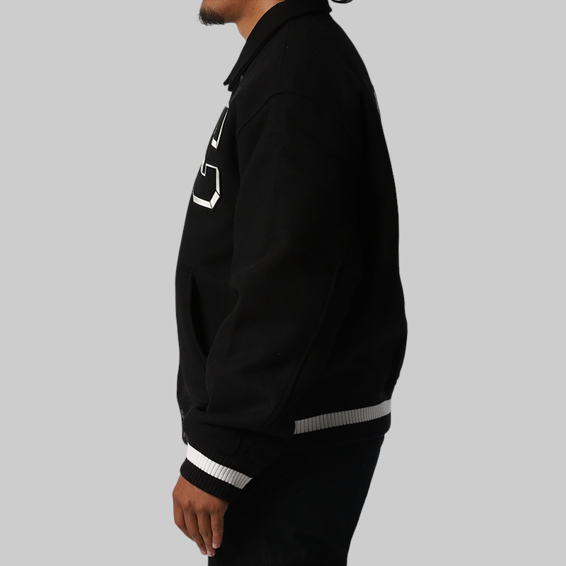 World Class Varsity Jacket - Black
