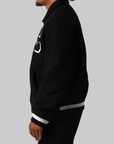World Class Varsity Jacket - Black
