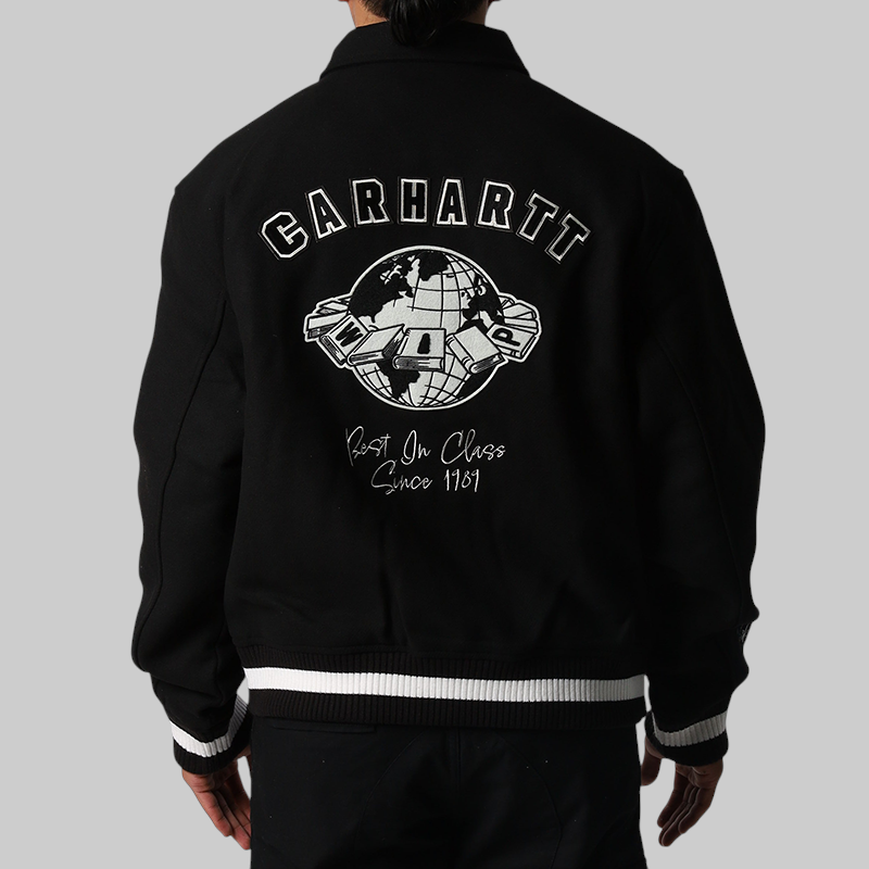 World Class Varsity Jacket - Black