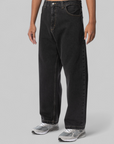 Brandon Pant - Black (Stone Washed)