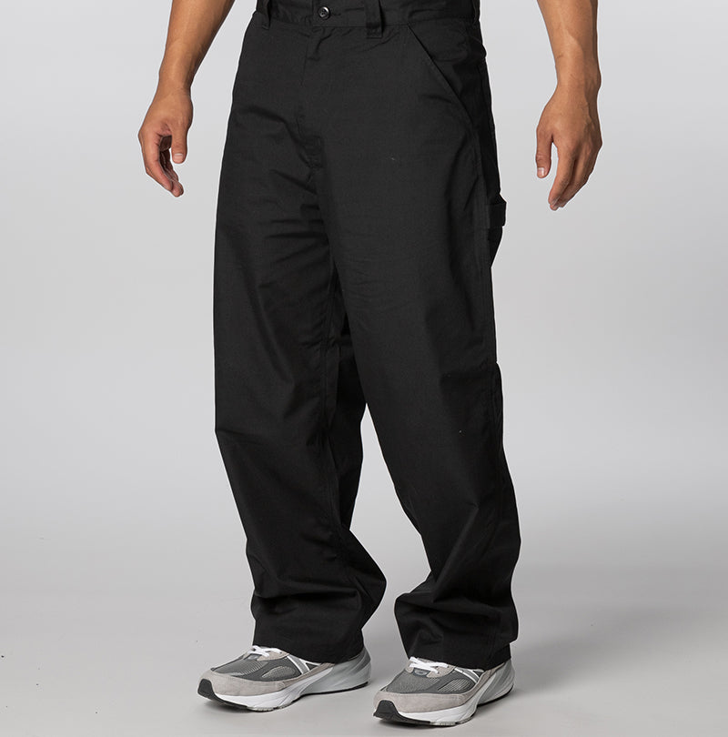 Postal Single Knee Pant - Black