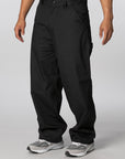 Postal Single Knee Pant - Black