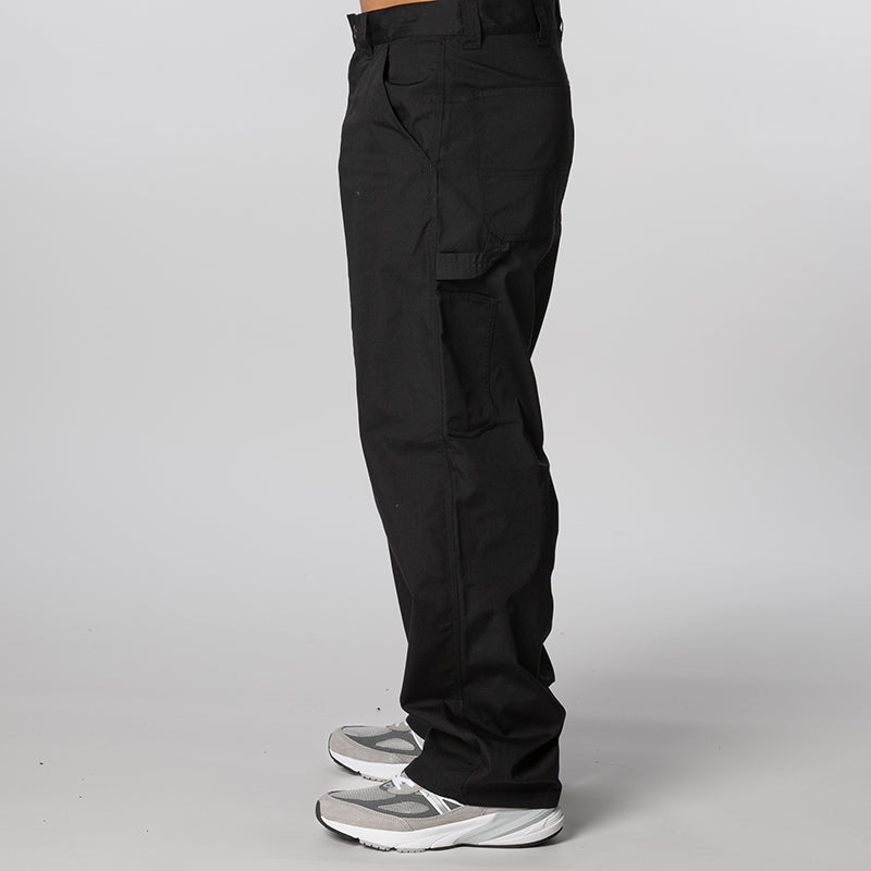 Postal Single Knee Pant - Black