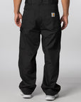 Postal Single Knee Pant - Black