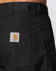 Postal Single Knee Pant - Black