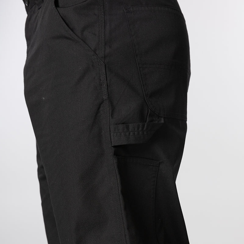 Postal Single Knee Pant - Black