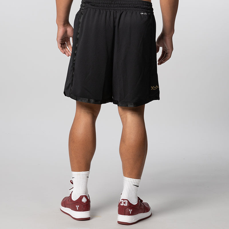 Kobe Basketball Short - Black/Metallic Gold