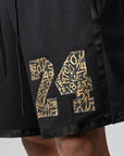 Kobe Basketball Short - Black/Metallic Gold