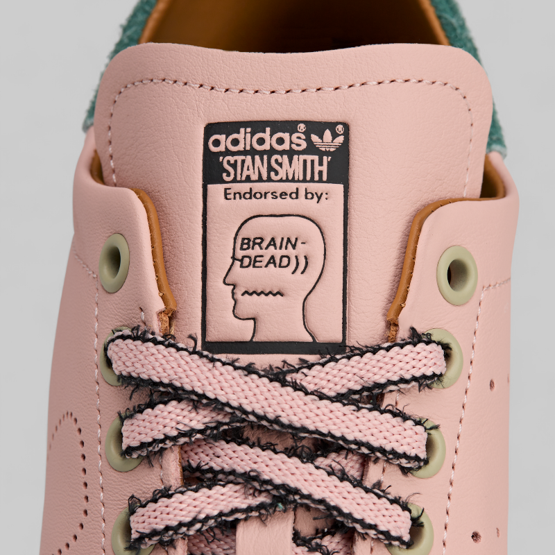 X Brain Dead Stan Smith - Vapour Pink