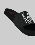 X KoRn Adilette - Black/White