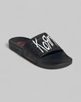 X KoRn Adilette - Black/White