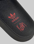 X KoRn Adilette - Black/White