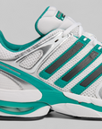 X Sporty & Rich Adistar Control 5 - White/Pure Teal