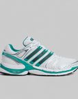 X Sporty & Rich Adistar Control 5 - White/Pure Teal